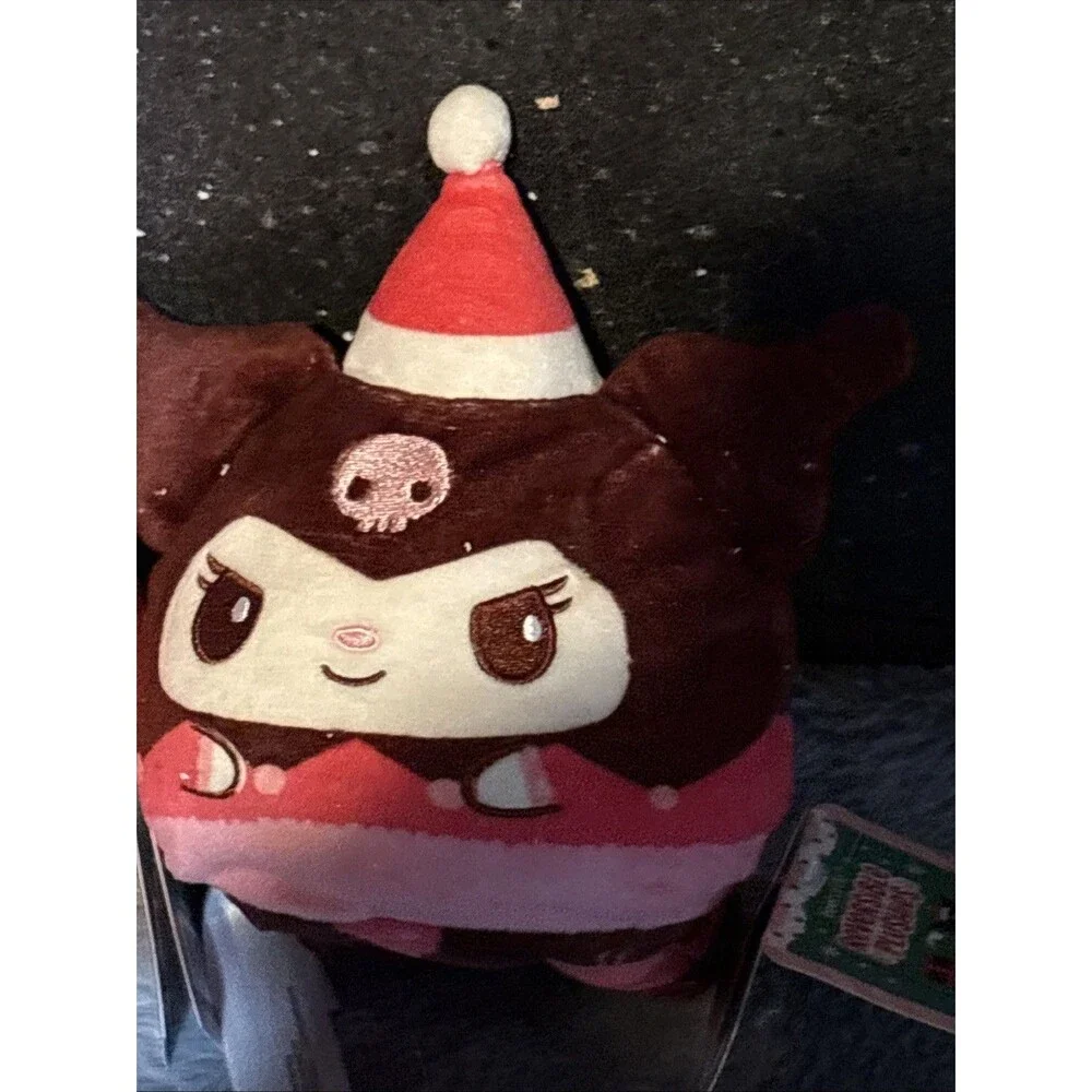 NWT TeeTurtle Reversible Plushies Lot 2 Hello kitty And friends Christmas Gift